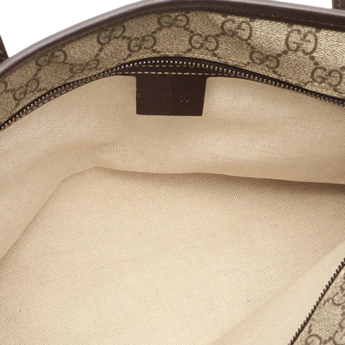 Gucci GG Supreme Joy Tote — Beige