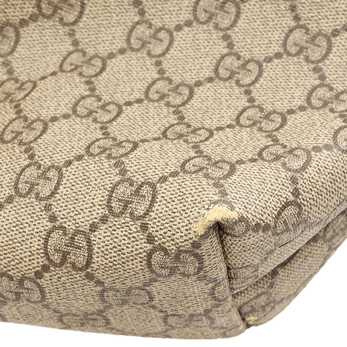 Gucci GG Supreme Joy Tote — Beige