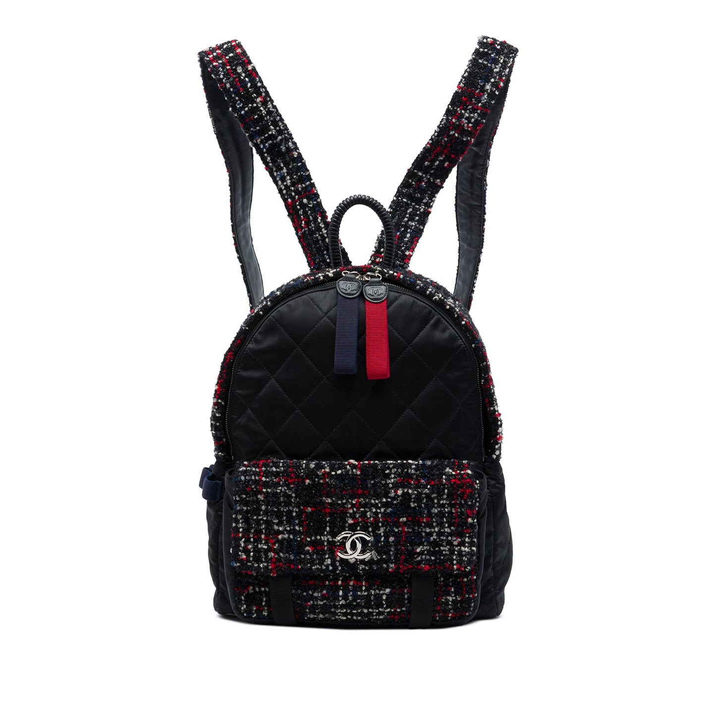 Chanel Quilted Nylon and Tweed Astronaut Essentials Backpack