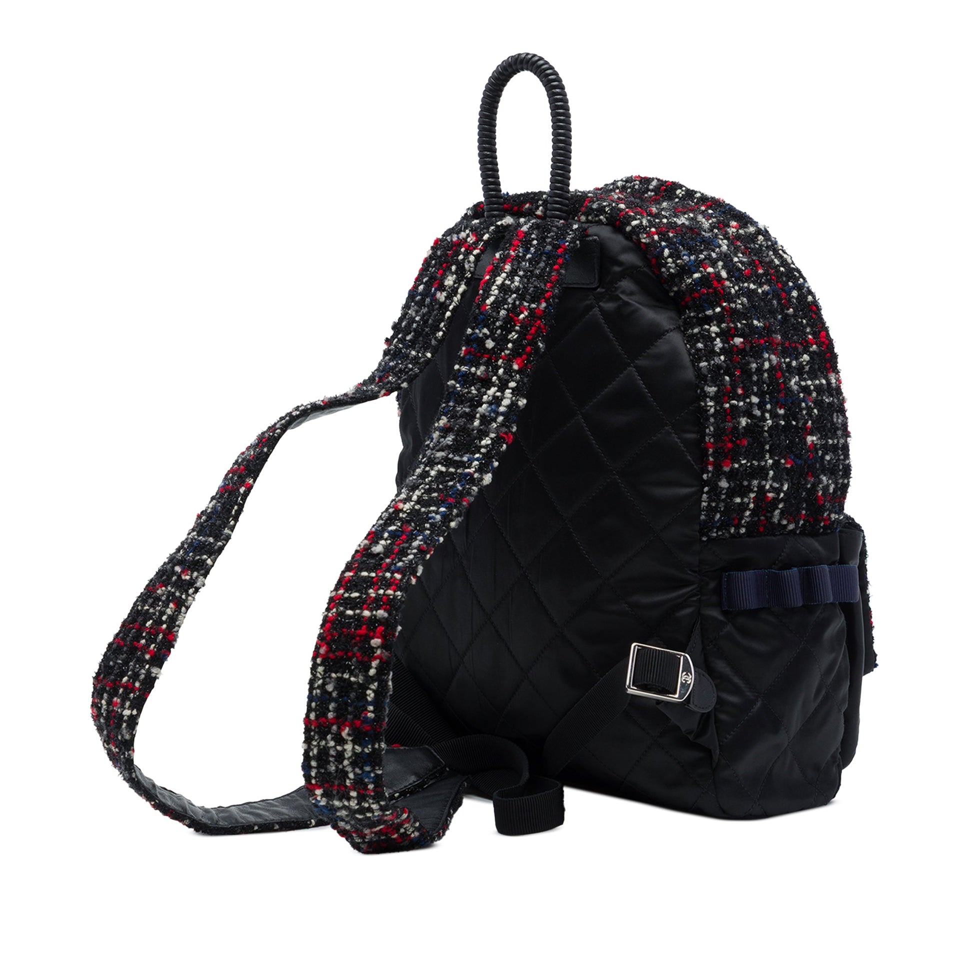 Chanel Quilted Nylon and Tweed Astronaut Essentials Backpack