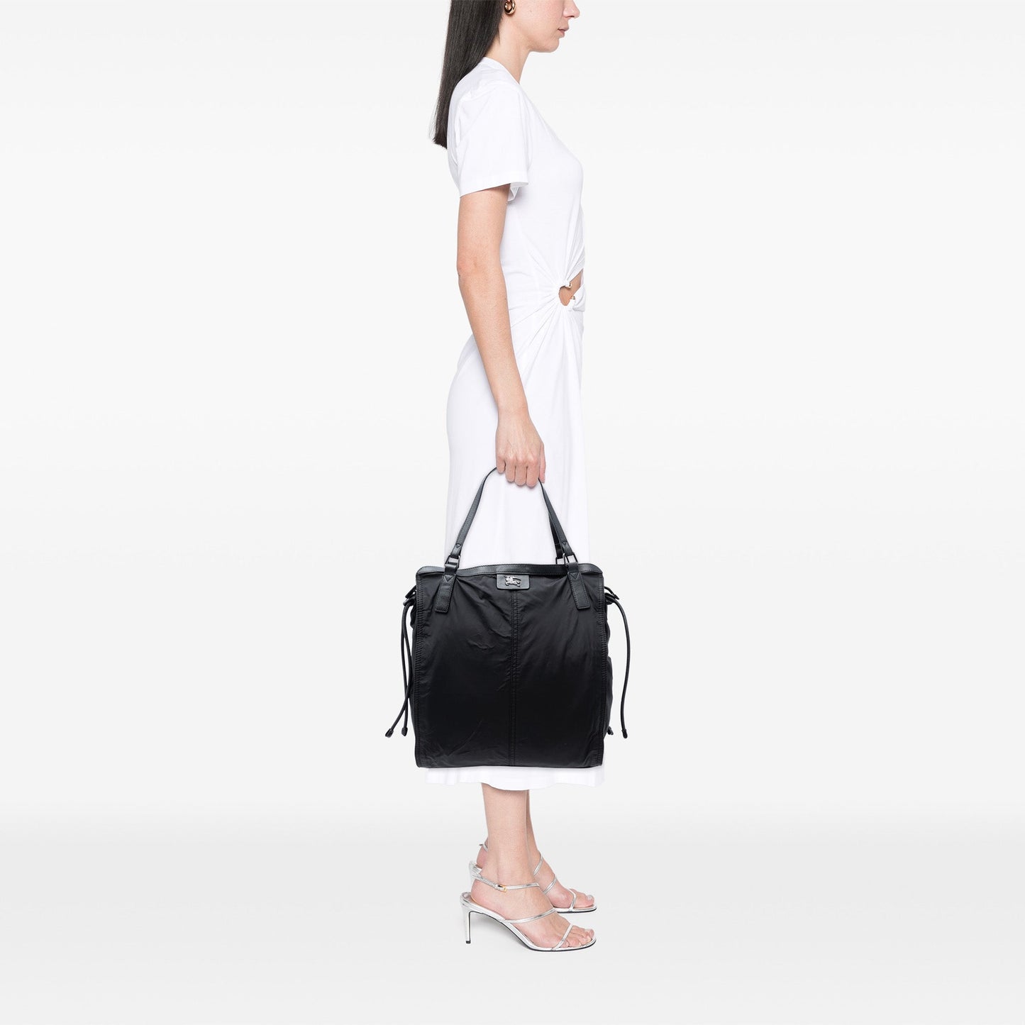 Burberry Nylon Packable Buckleigh Tote