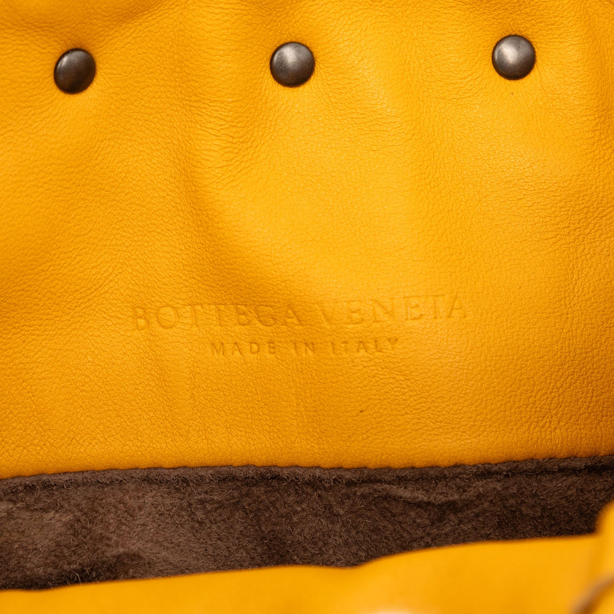 Nappa Intrecciato Drawstring Bucket Bag