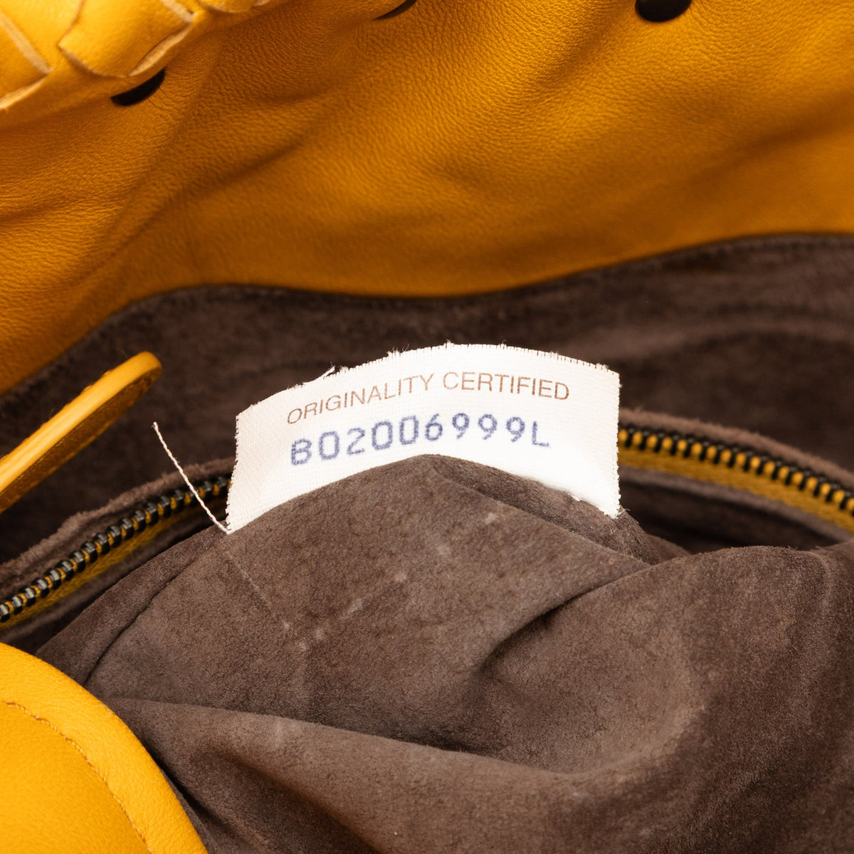 Nappa Intrecciato Drawstring Bucket Bag