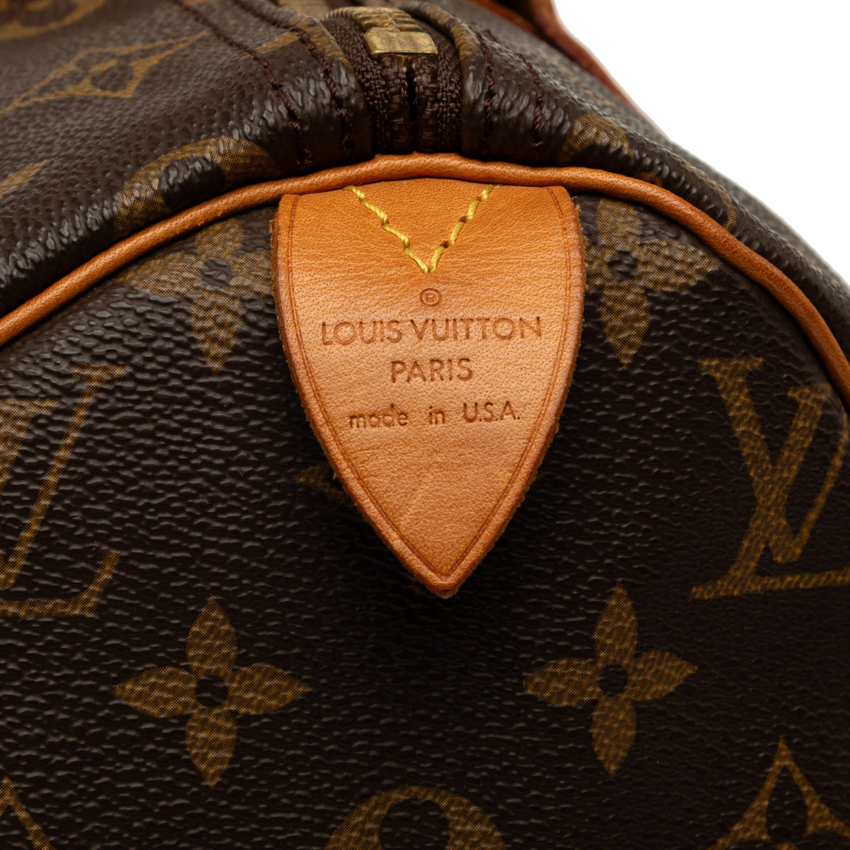 Louis Vuitton Monogram Speedy 30 — Brown