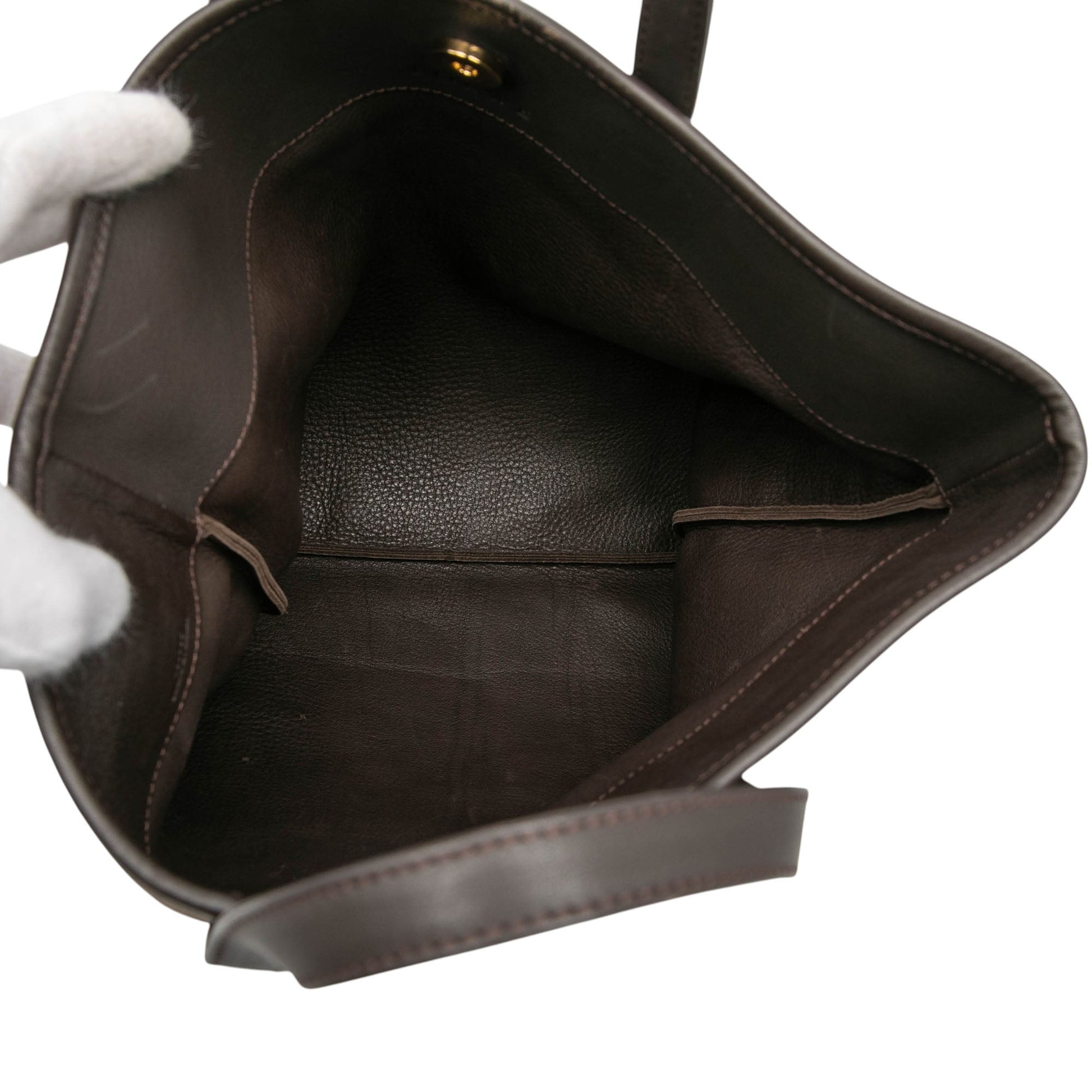 LOEWE Suede Anagram Tote