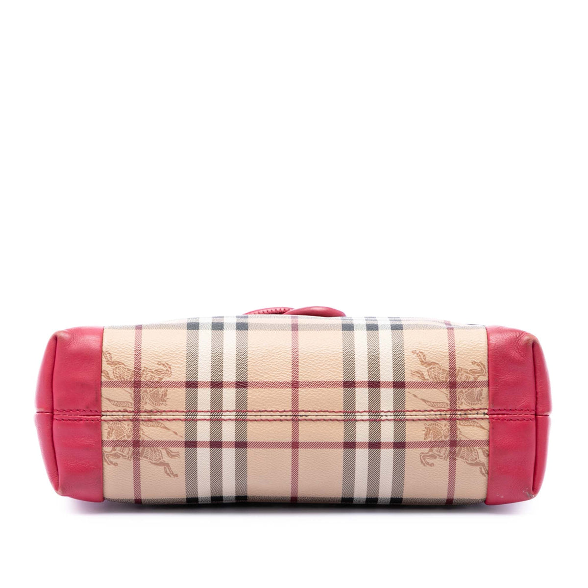 Burberry Haymarket Check Coated Canvas Leah Crossbody