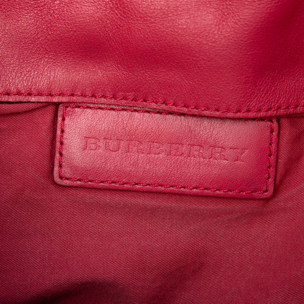 Burberry Haymarket Check Coated Canvas Leah Crossbody