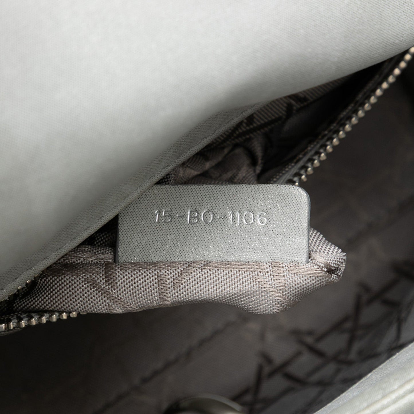 Dior Mini Iridescent Lambskin Cannage Lady Dior