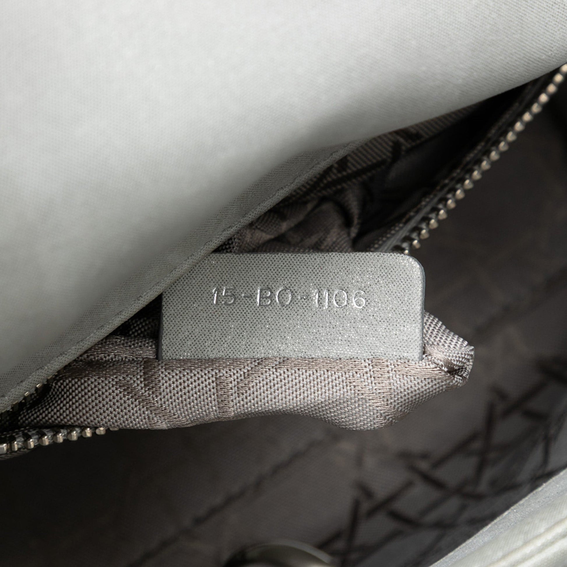 Dior Mini Iridescent Lambskin Cannage Lady Dior