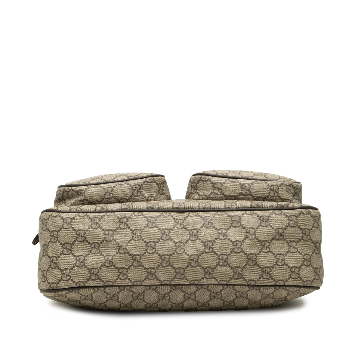 Gucci GG Supreme Double Pocket Crossbody