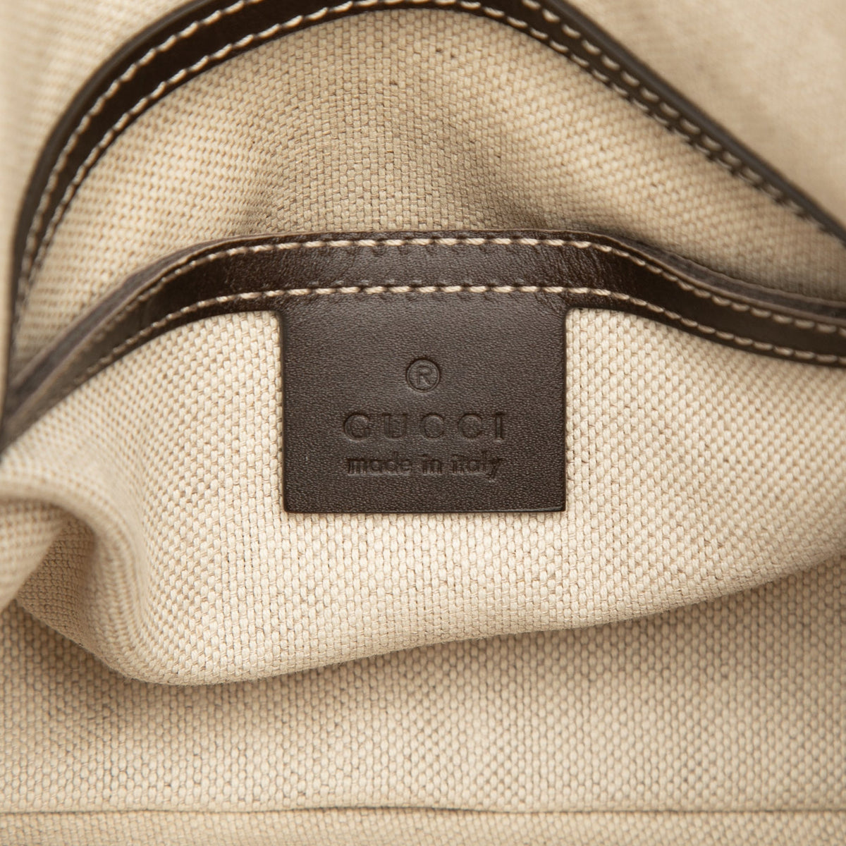 Gucci GG Supreme Double Pocket Crossbody