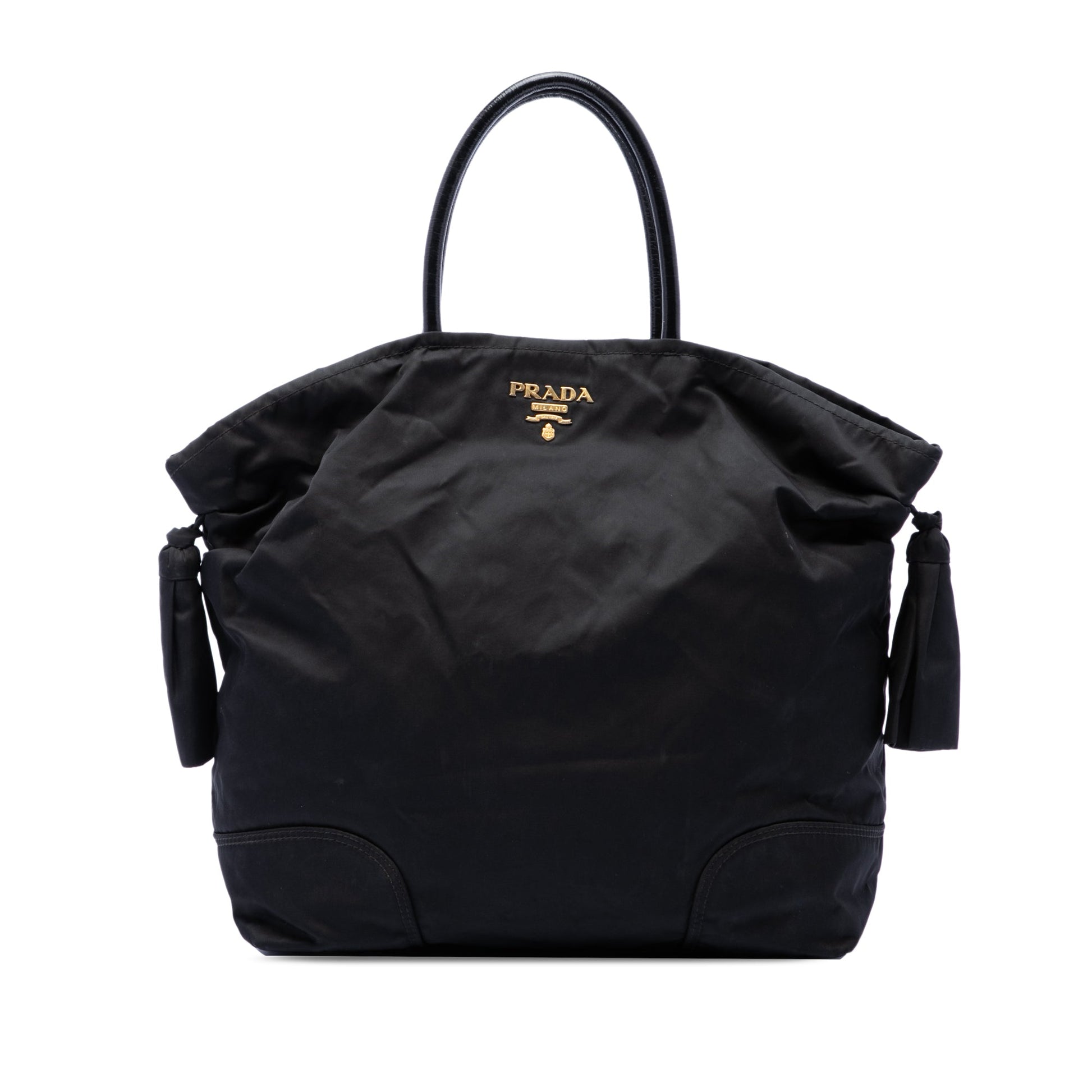 Prada Tessuto Bow Tote