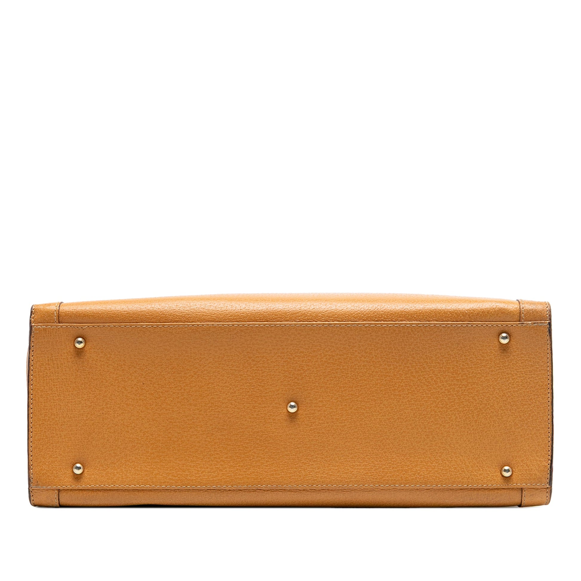 Gucci Medium Leather Bamboo Diana Tote