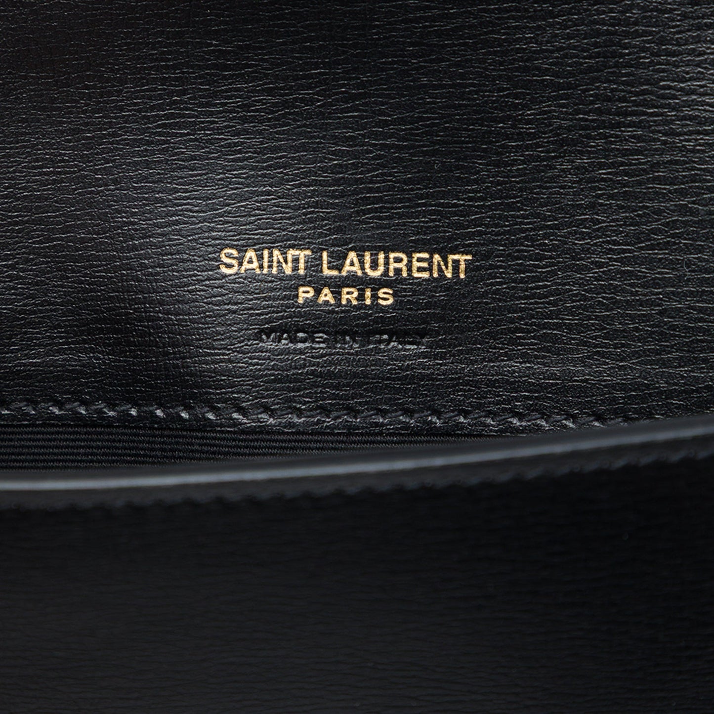 Saint Laurent Leather Monogram Kate Wallet On Chain