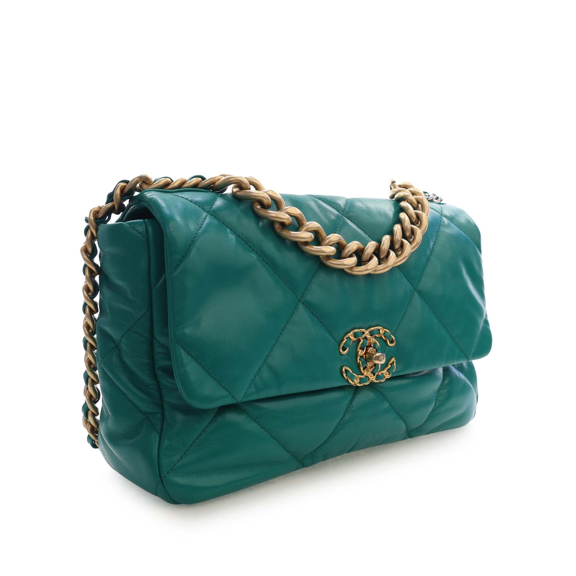 Chanel Large Lambskin 19 Flap