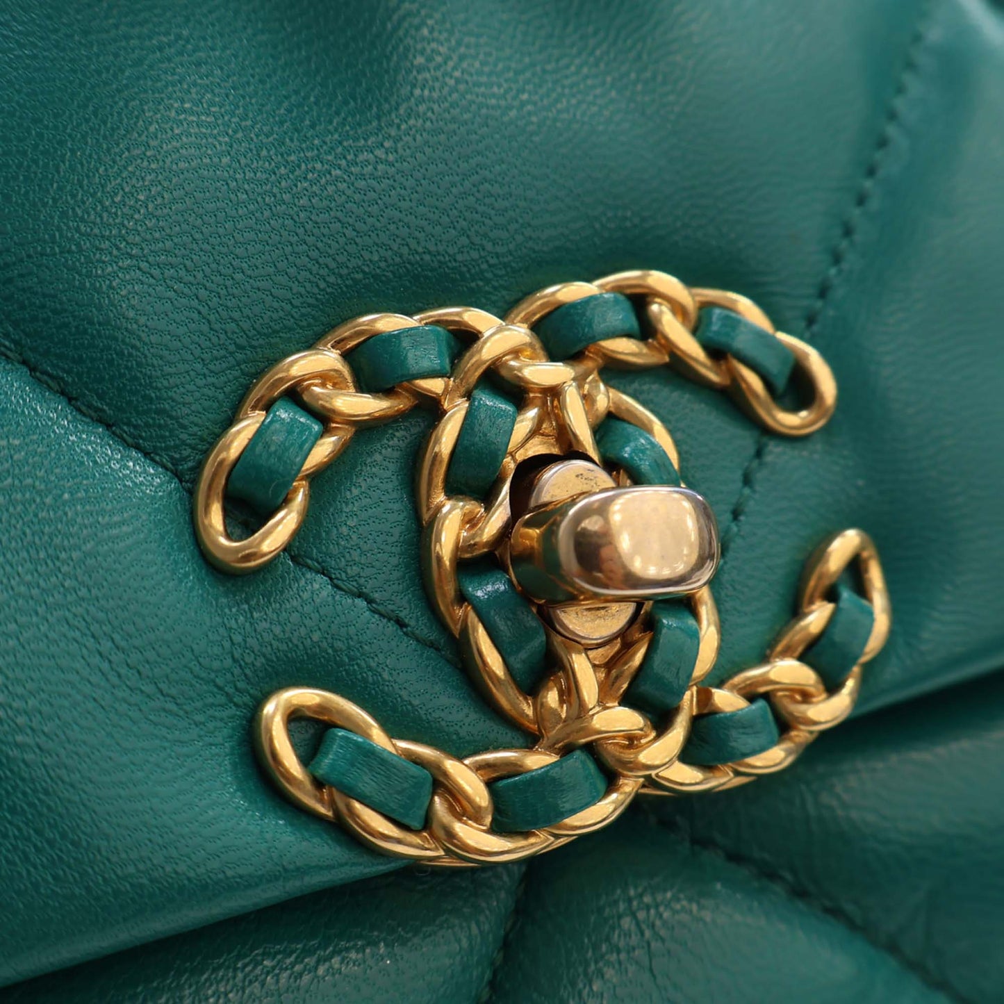 Chanel Large Lambskin 19 Flap