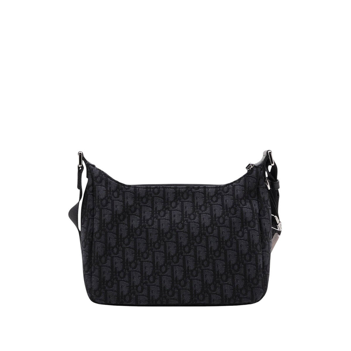Dior Oblique Canvas Rider Crossbody — Black
