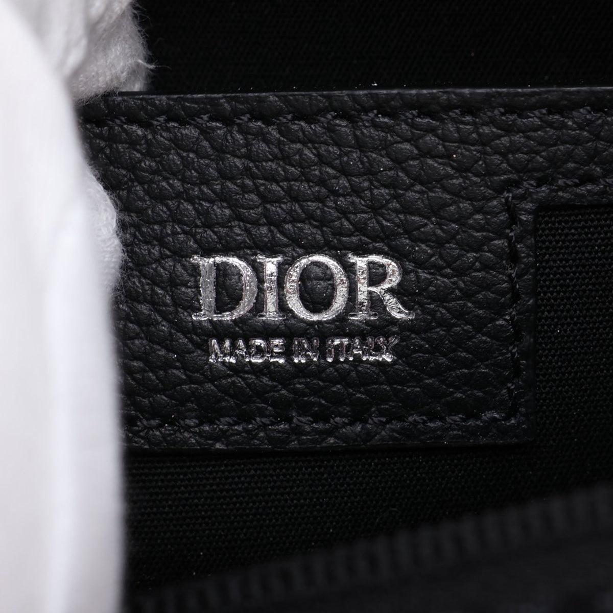 Dior Oblique Canvas Rider Crossbody — Black
