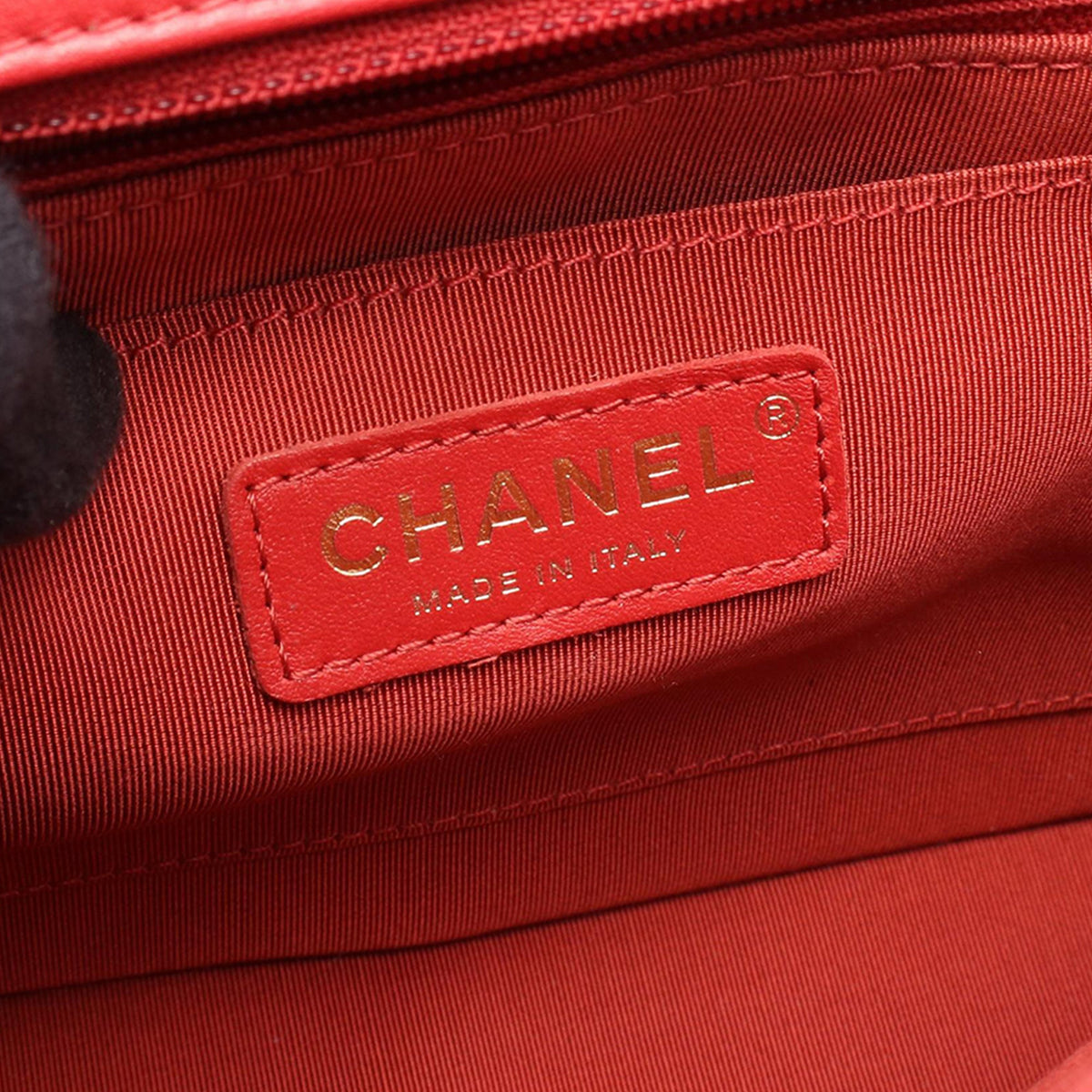 Chanel Chevron Lambskin Full Flap
