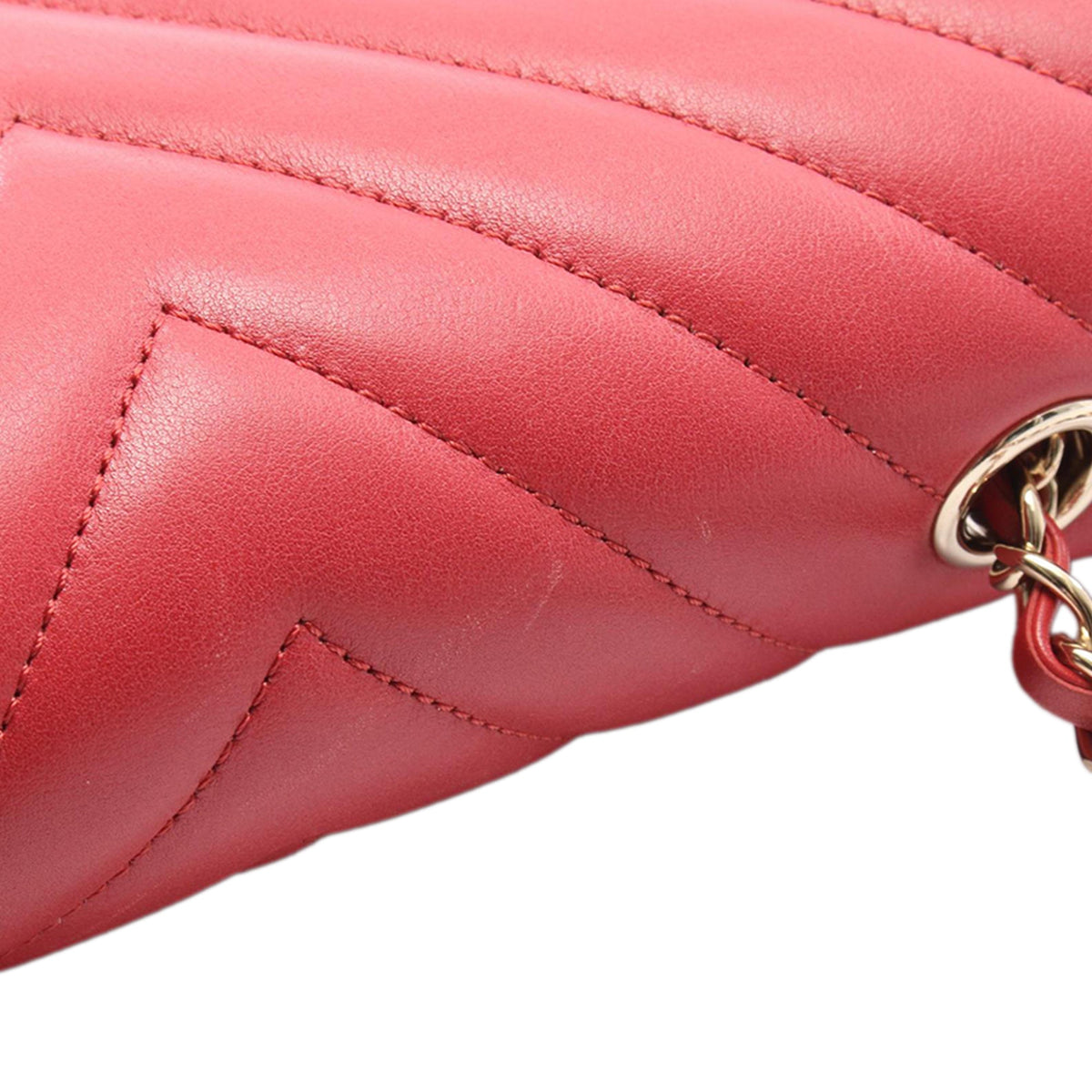Chanel Chevron Lambskin Full Flap