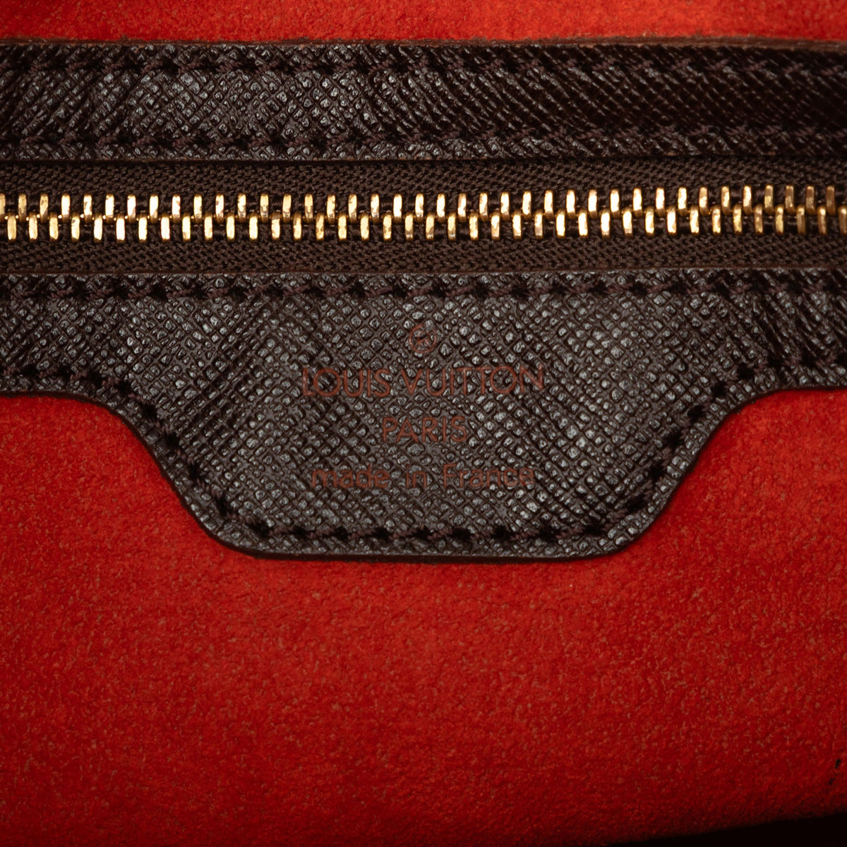 Louis Vuitton Damier Ebene Marais — Brown