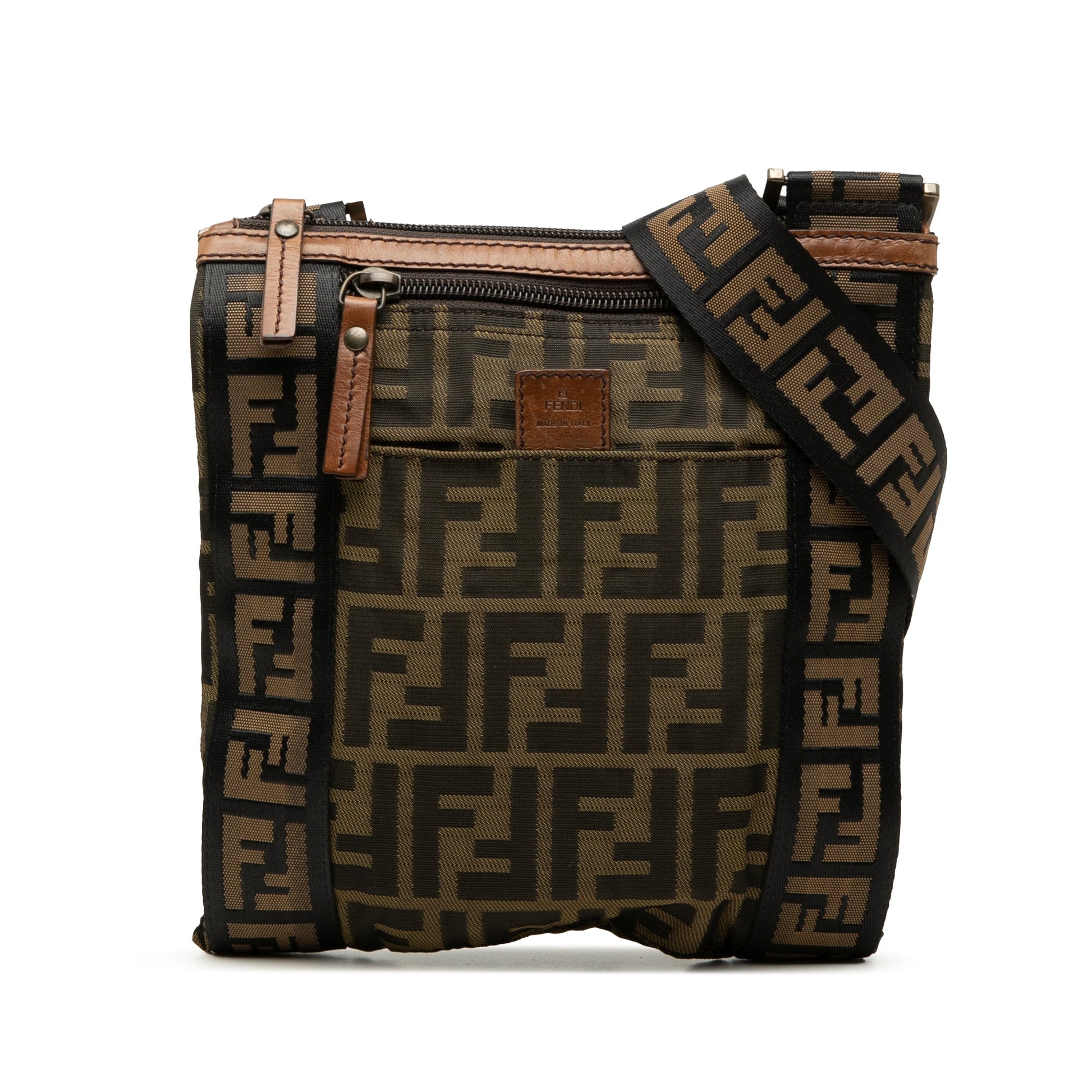 Fendi Zucca Canvas Crossbody