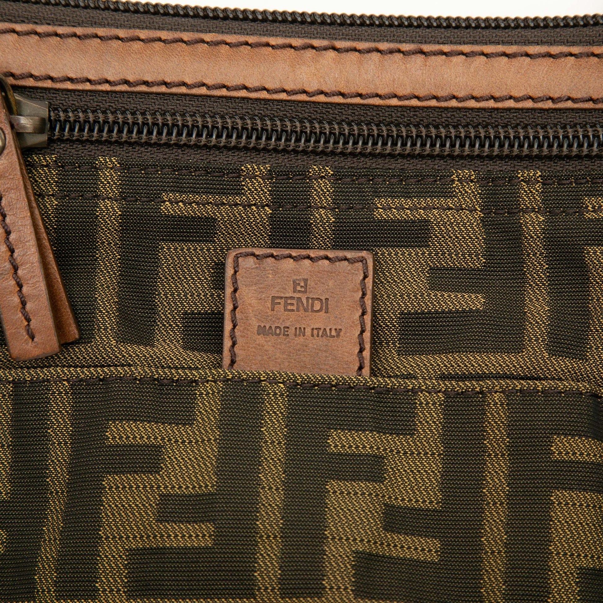 Fendi Zucca Canvas Crossbody