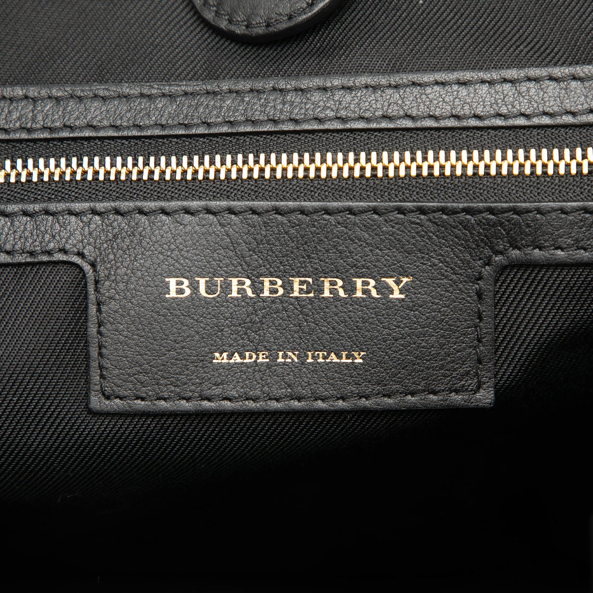 Burberry Small Haymarket Check Canvas and Calfskin Camouflage Canterbury Tote — Black