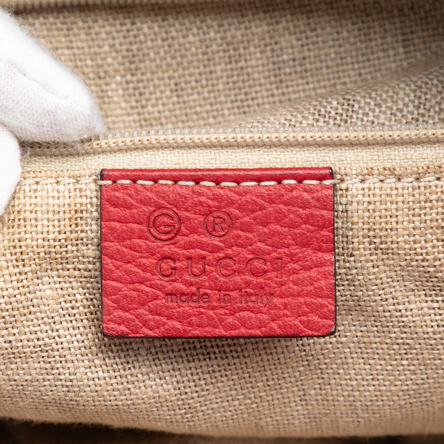 Gucci GG Canvas Bree Zippered Tote
