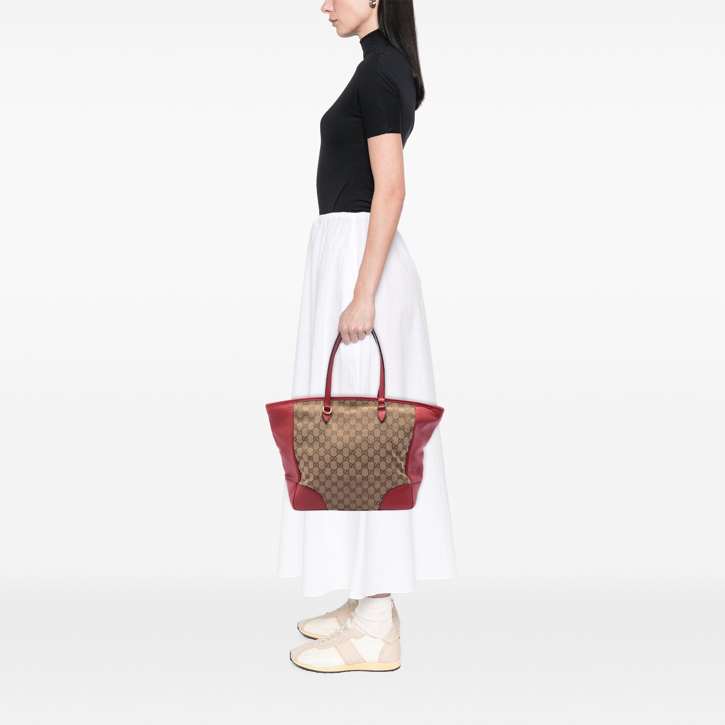 Gucci GG Canvas Bree Zippered Tote
