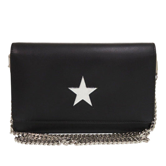 Givenchy Leather Pandora Star Wallet on Chain