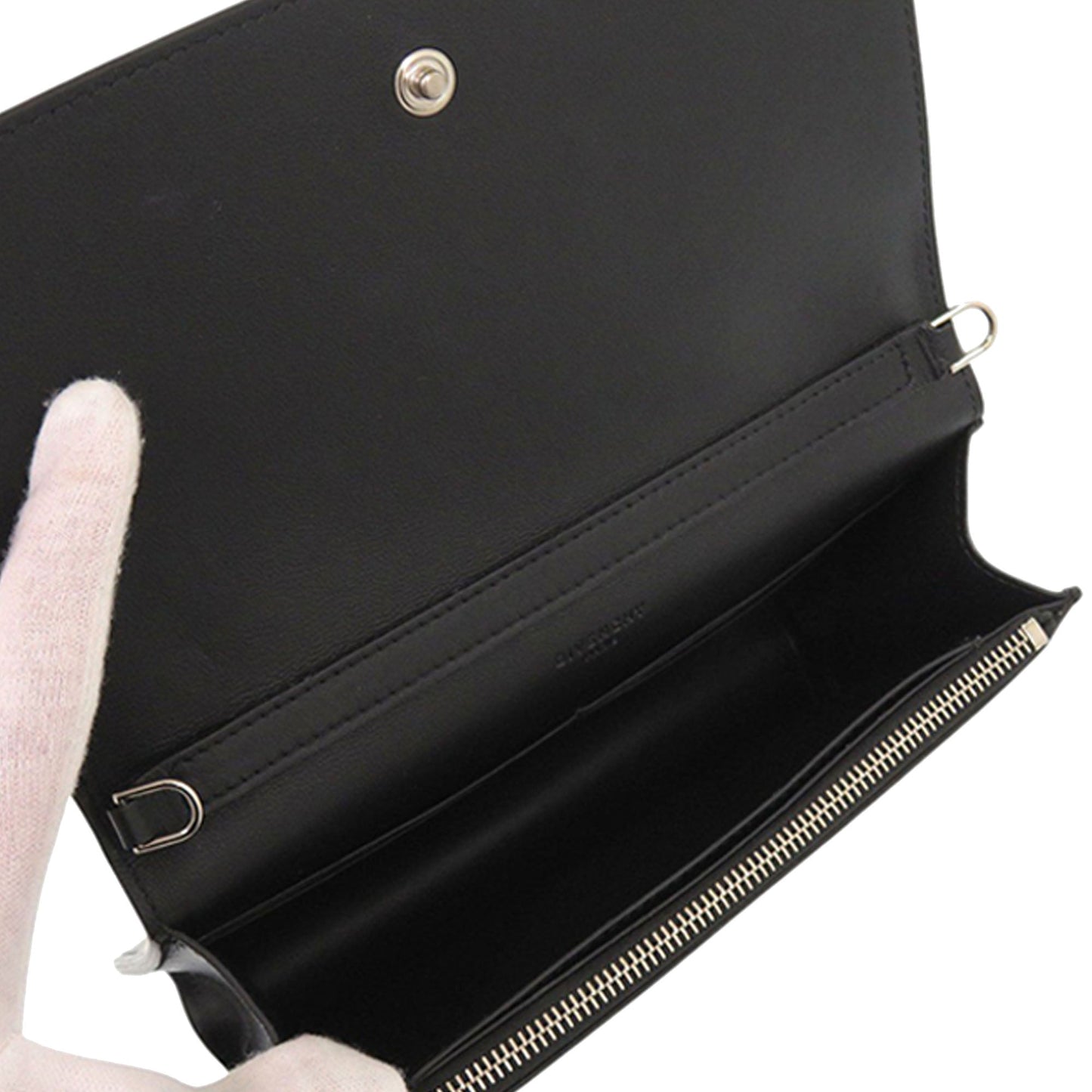 Leather Pandora Star Wallet on Chain