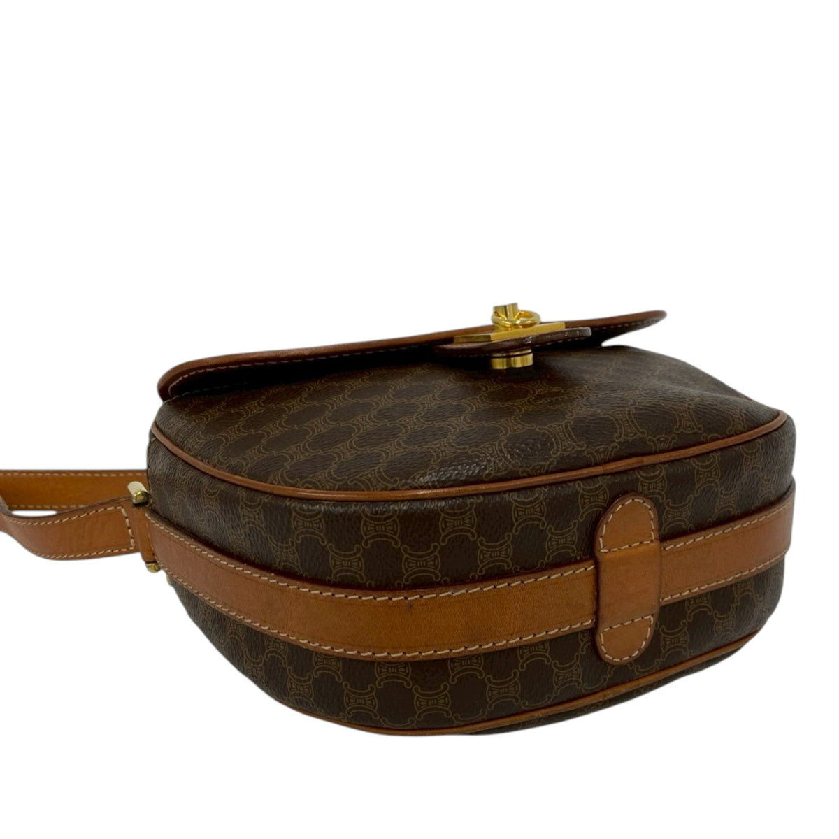 Celine Macadam Coated Canvas Crossbody