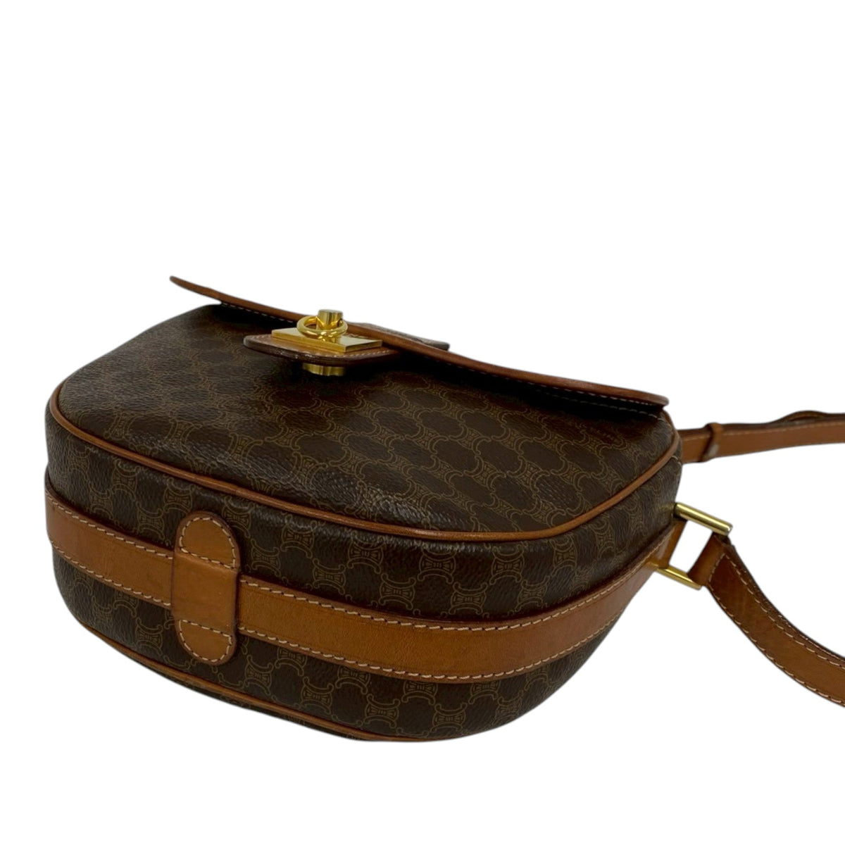 Celine Macadam Coated Canvas Crossbody