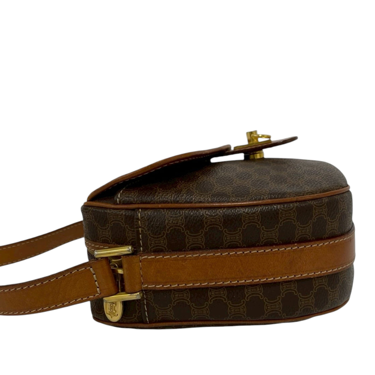 Celine Macadam Coated Canvas Crossbody