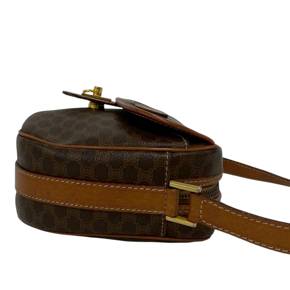 Celine Macadam Coated Canvas Crossbody