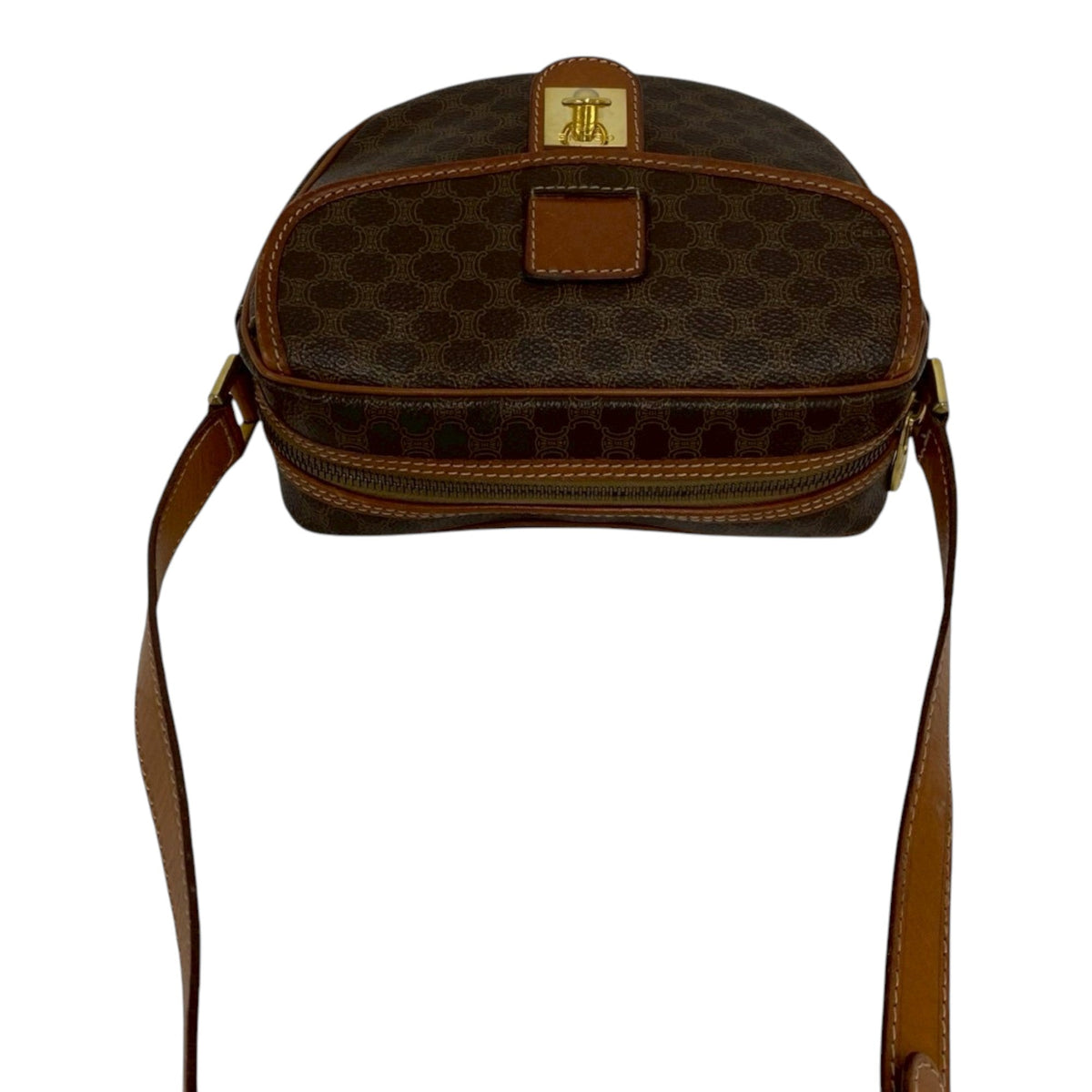 Celine Macadam Coated Canvas Crossbody