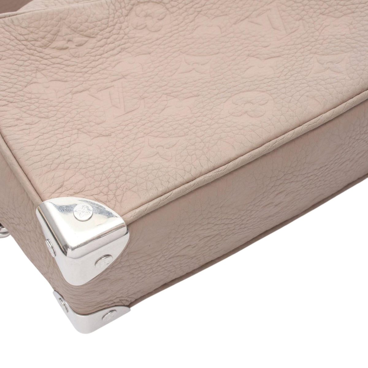 Louis Vuitton Monogram Empreinte Mini Soft Trunk — Beige