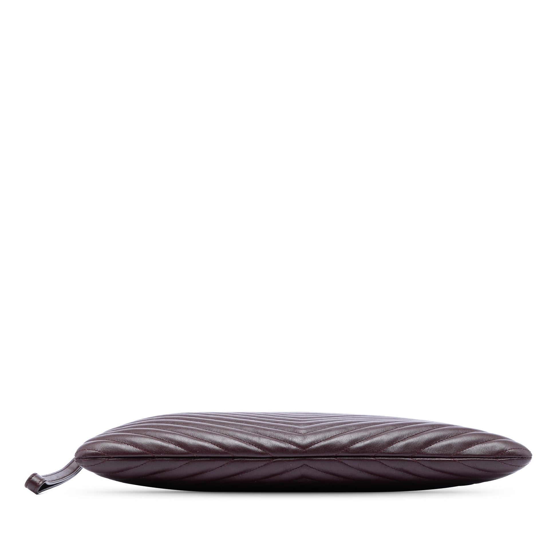 Saint Laurent Chevron Calfskin Cassandre Document Holder