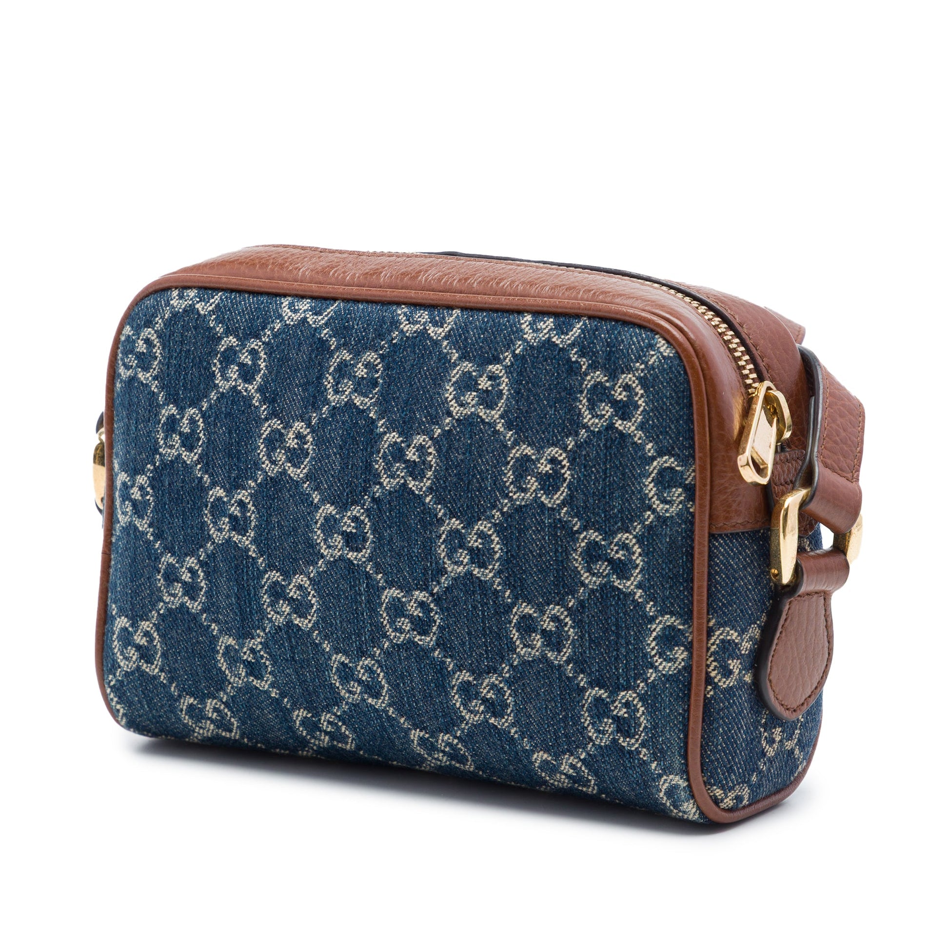 Gucci Mini GG Denim Ophidia Crossbody