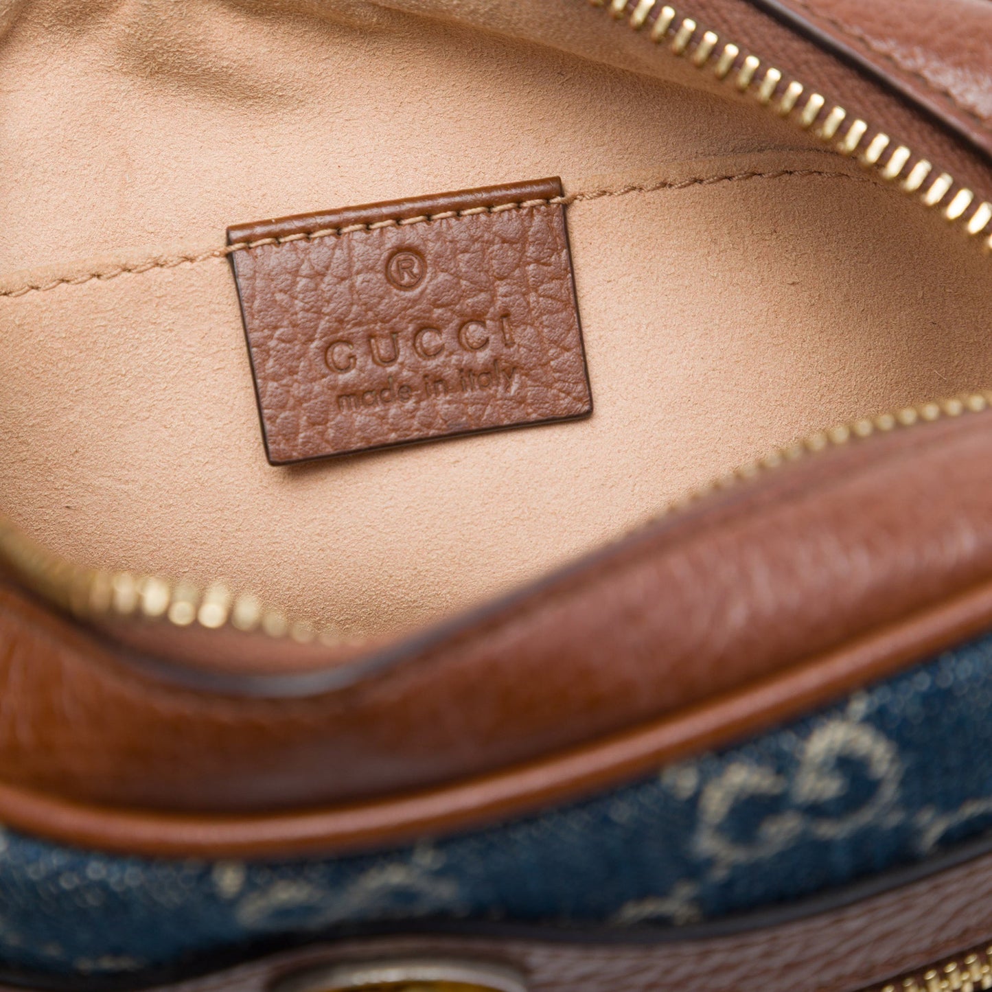 Gucci Mini GG Denim Ophidia Crossbody