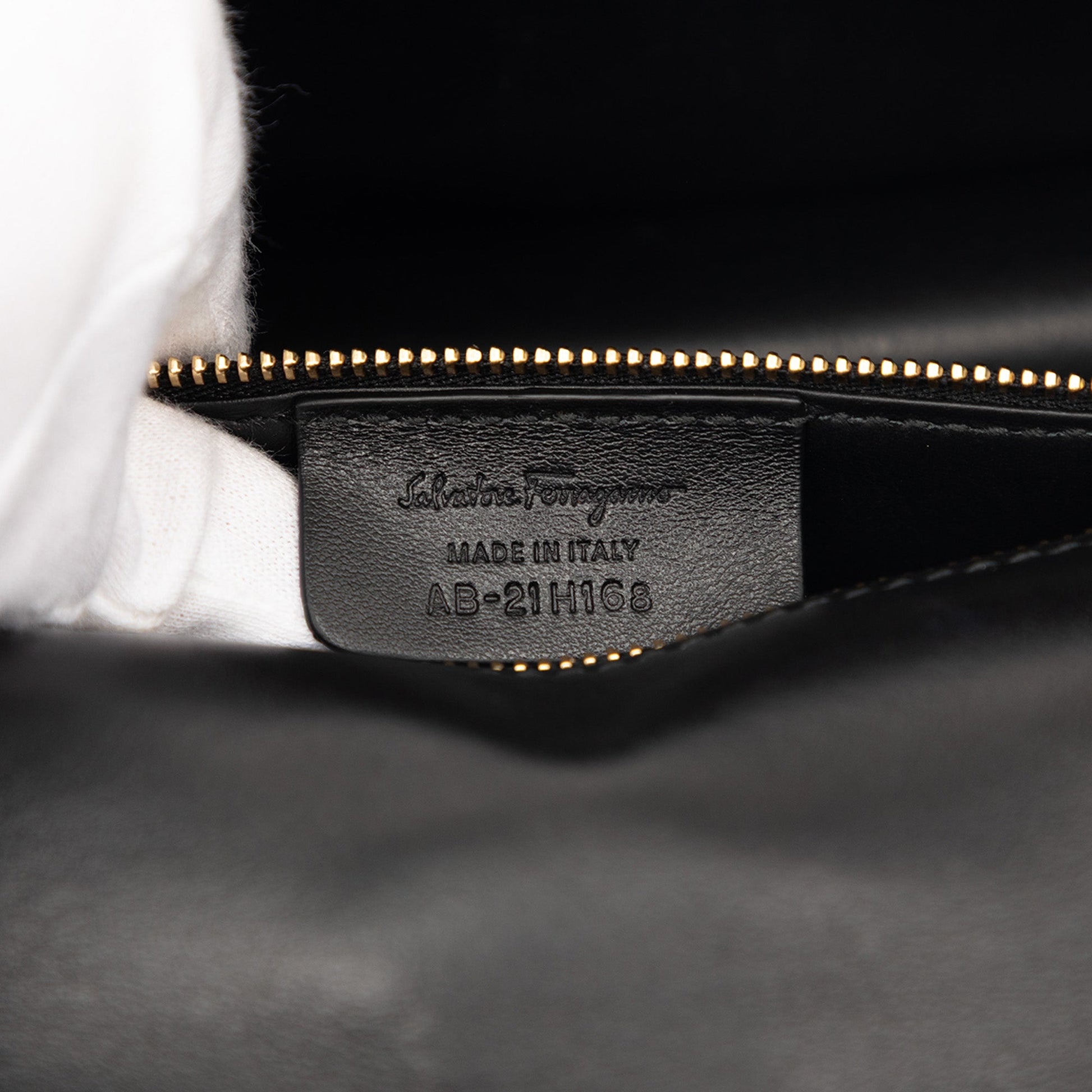 Ferragamo Quilted Leather Gancini Flap Shoulder Bag