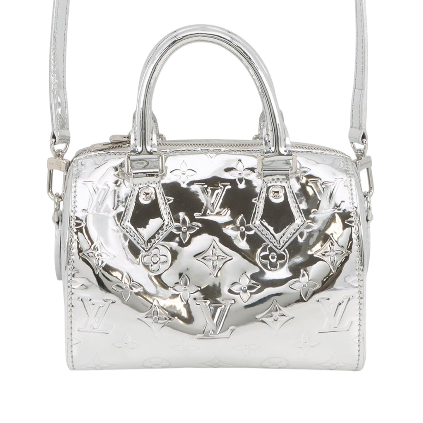 Louis Vuitton Monogram Miroir Speedy Bandouliere 20
