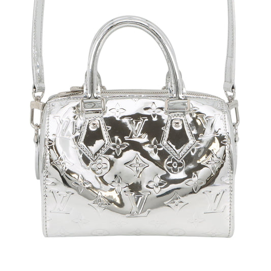 Louis Vuitton Monogram Miroir Speedy Bandouliere 20