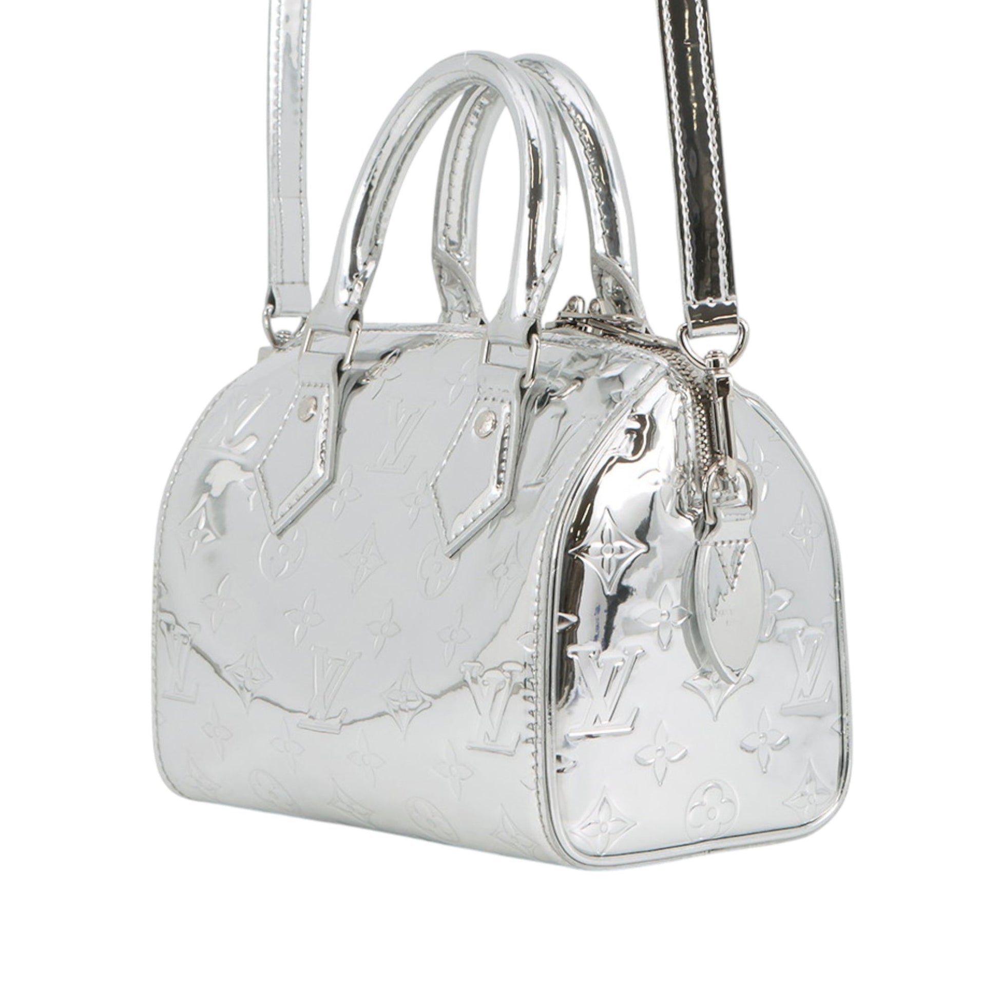 Louis Vuitton Monogram Miroir Speedy Bandouliere 20