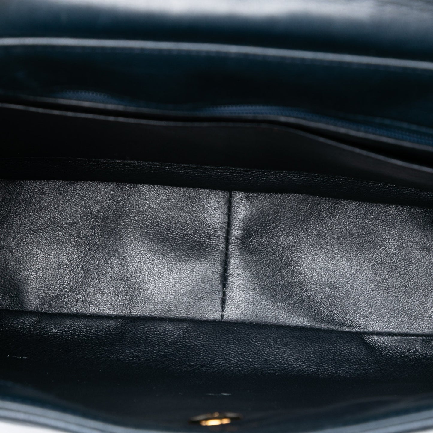 CC Quilted Lambskin Flap Tote
