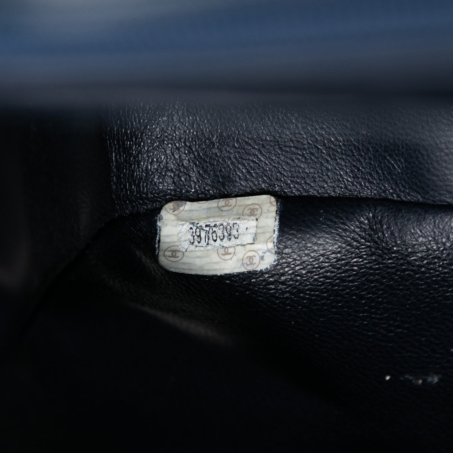 CC Quilted Lambskin Flap Tote