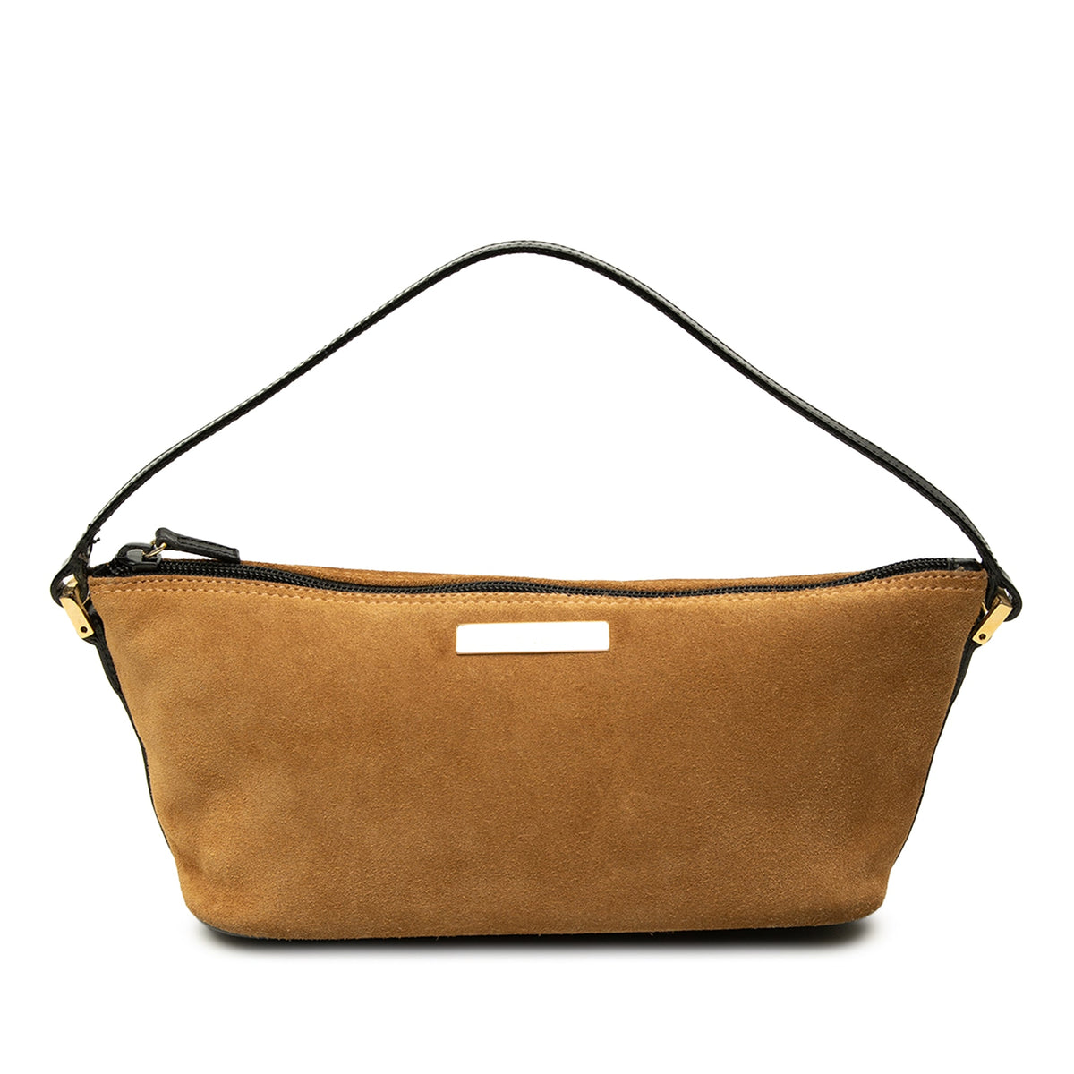 Gucci Suede Boat — Brown
