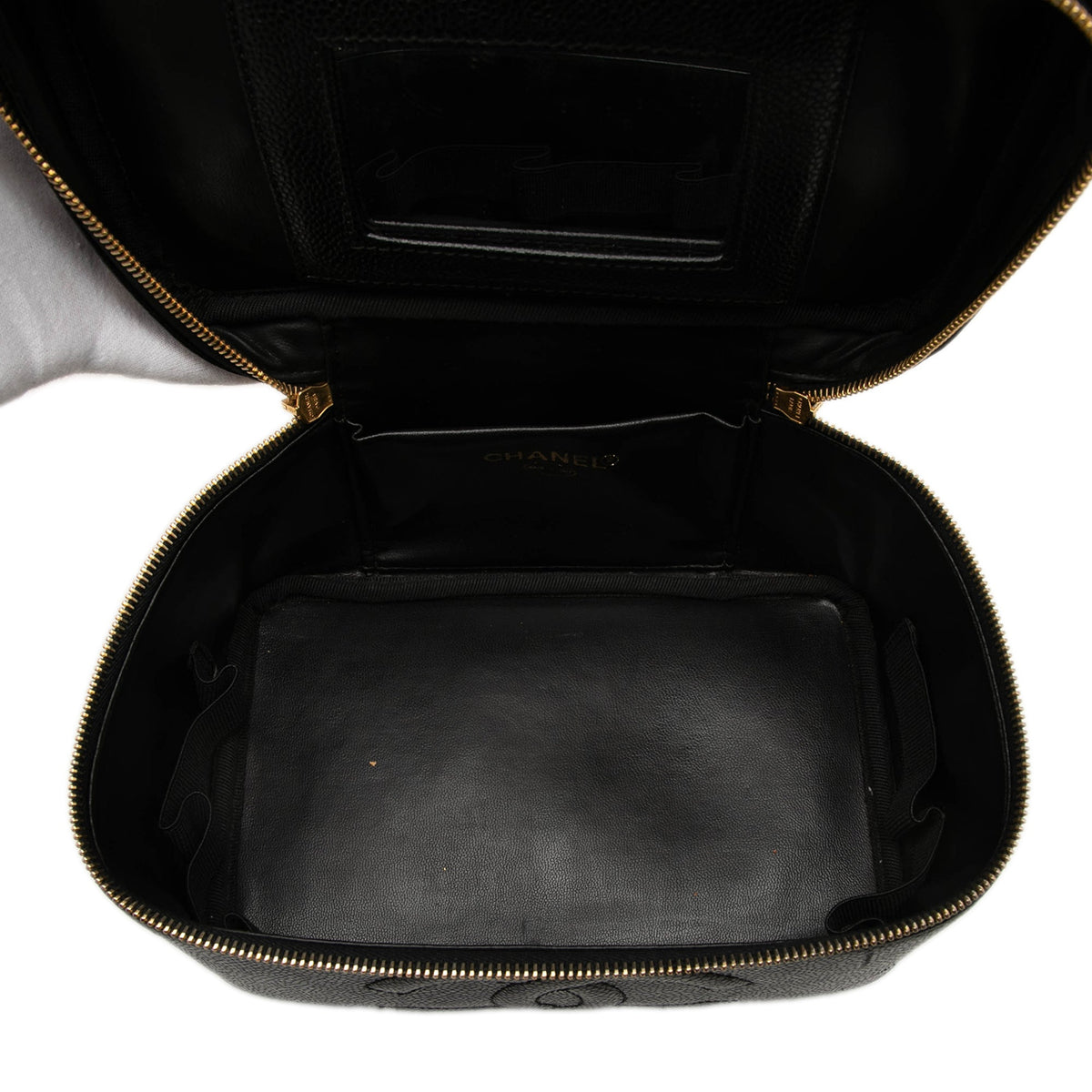 Chanel CC Caviar Vanity Bag