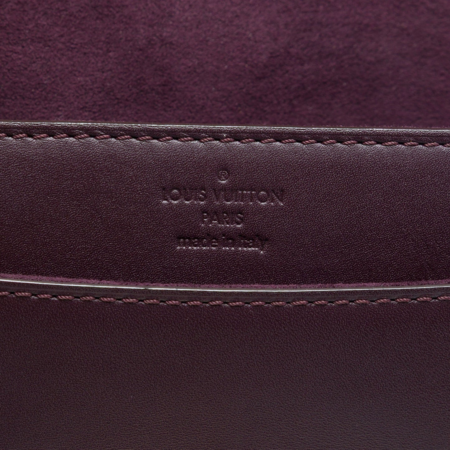 Louis Vuitton Leather Louise Chain GM